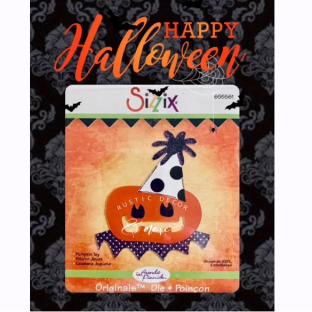 Sizzix Originals Die - Pumpkin Toy
#65556 / 1Discontinued